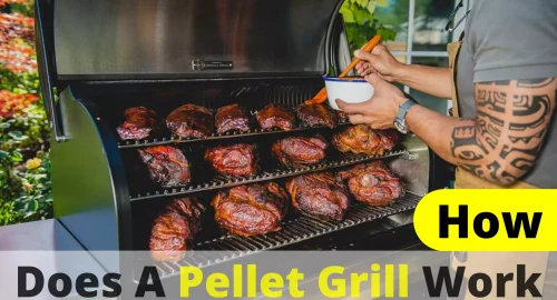 how does a pellet grill work