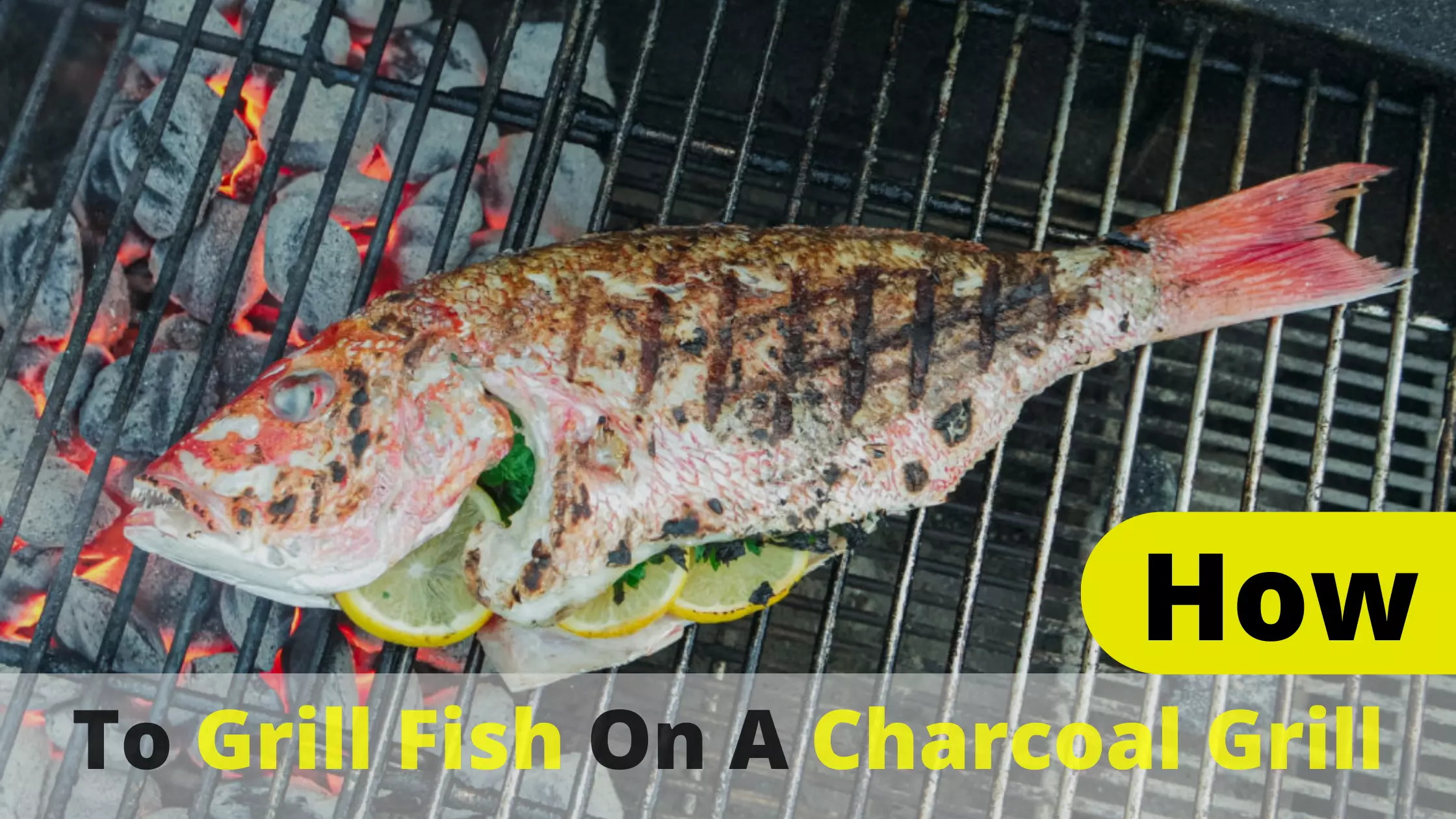 how to grill fish on a charcoal grill