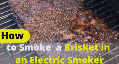 how to smoke a brisket in an electric smoker