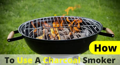 how to use a charcoal smoker