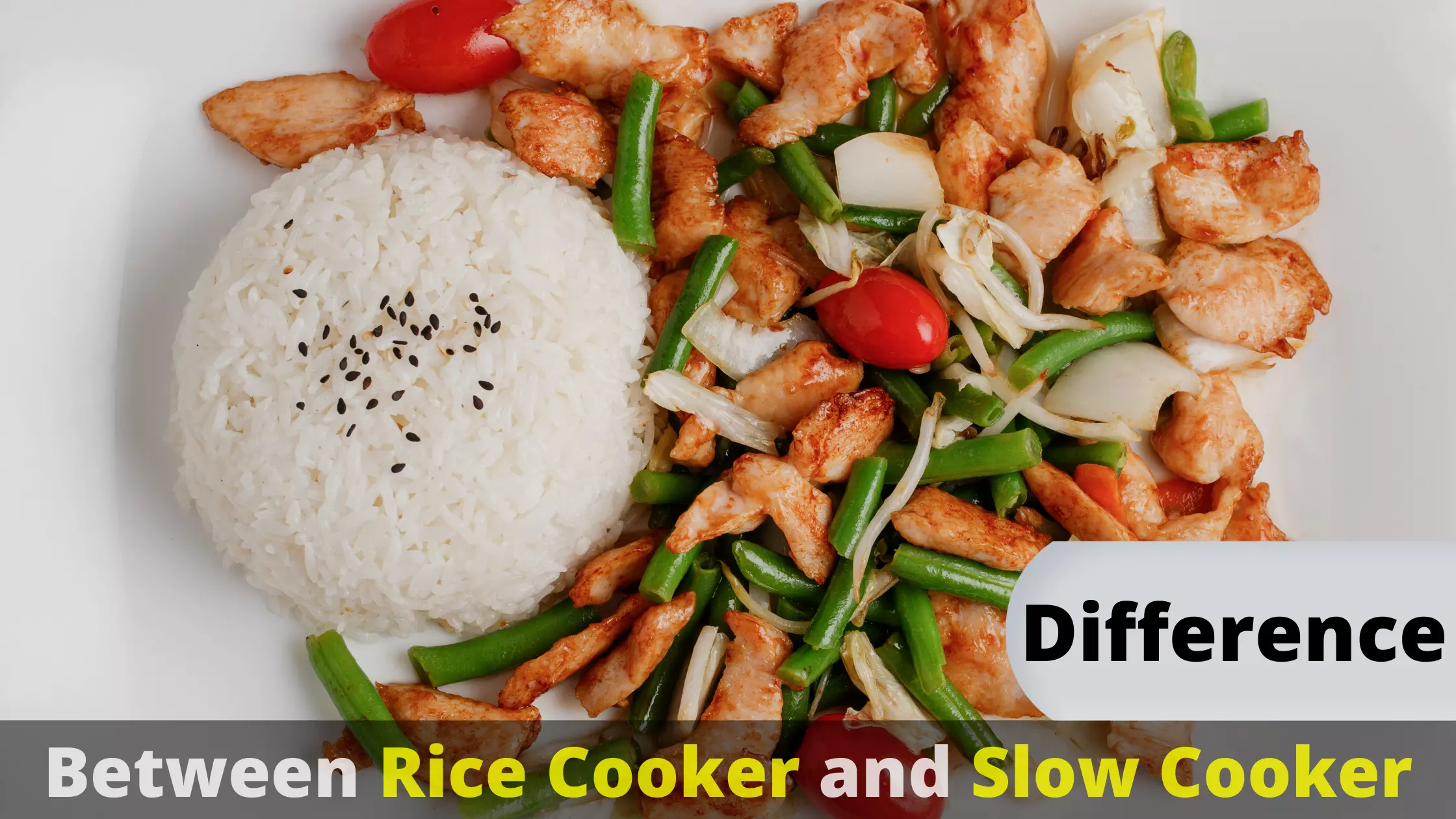 Difference between Rice Cooker and Slow Cooker