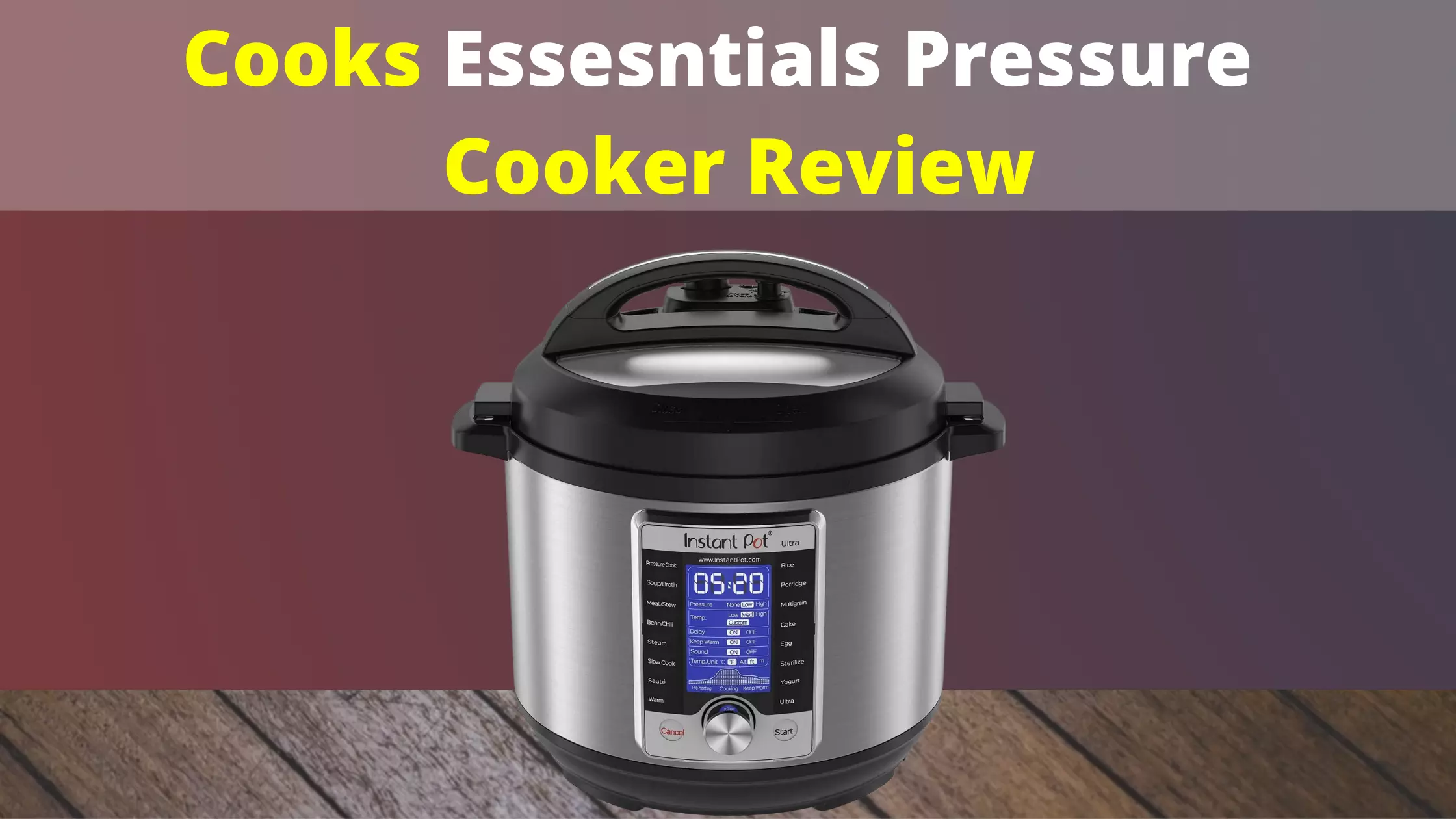 cooks essentials pressure cooker review