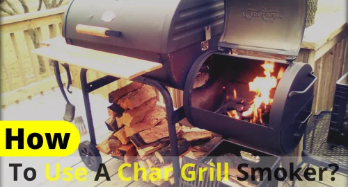 how to use char griller smoker
