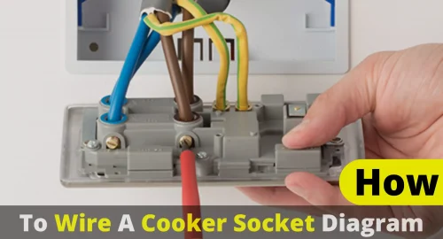 how to wire a cooker socket diagram