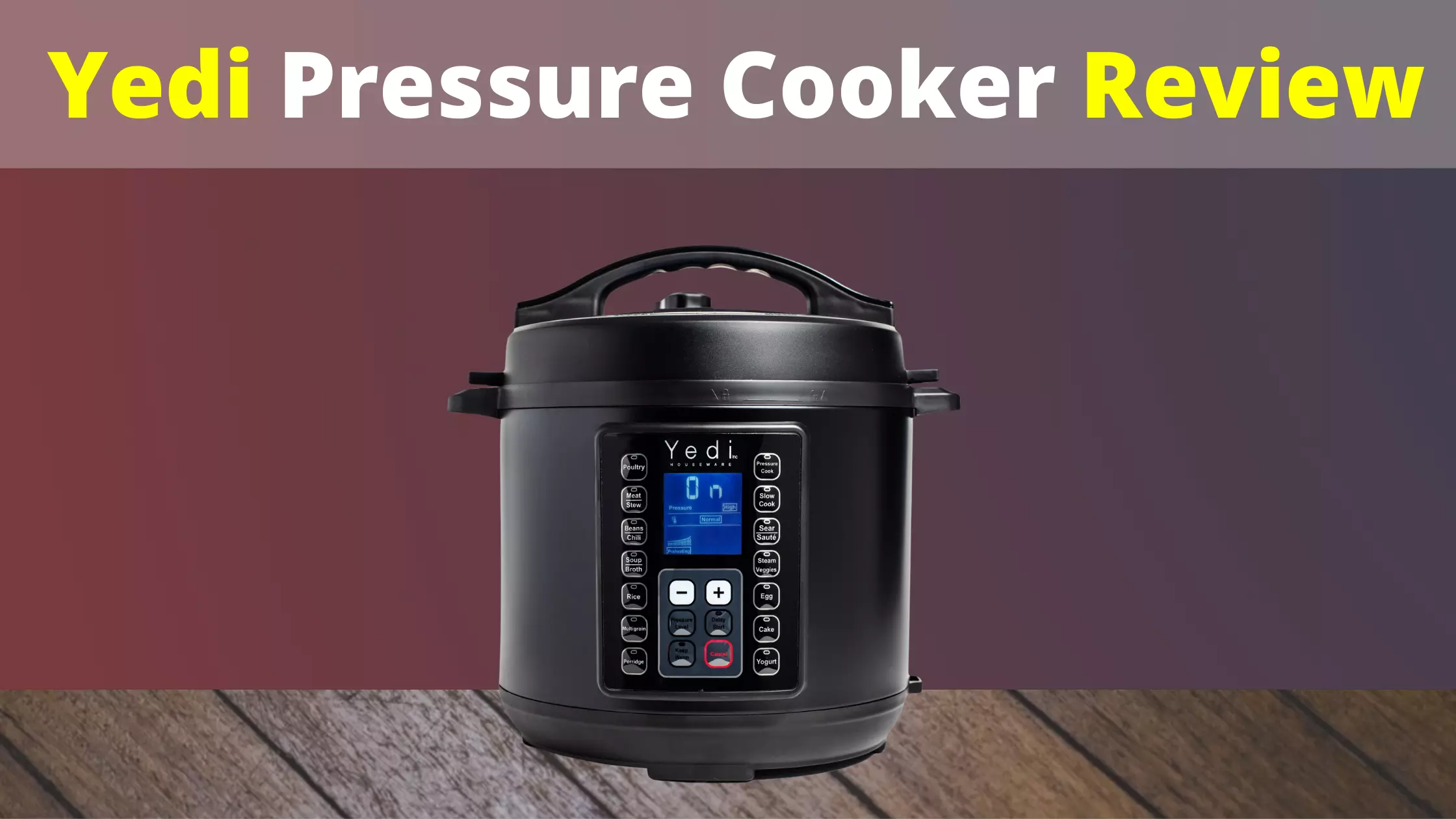 yedi pressure cooker review