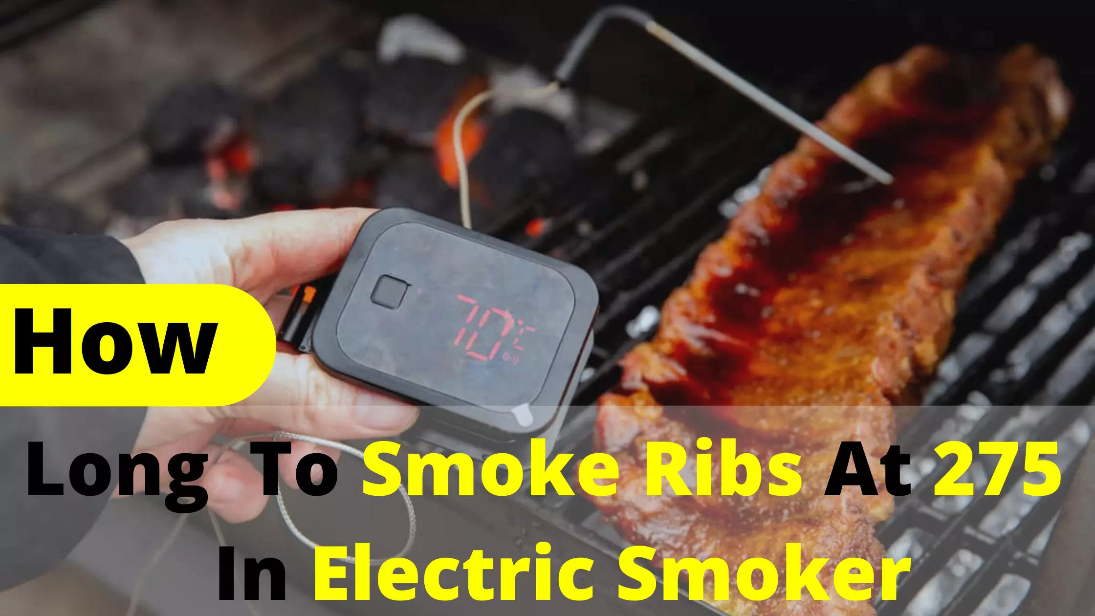 how long to smoke ribs at 275 in electric smoker