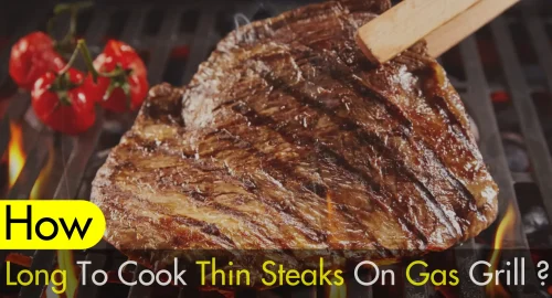 how long to cook thin steaks on gas grill